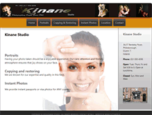 Tablet Screenshot of kinanestudio.com